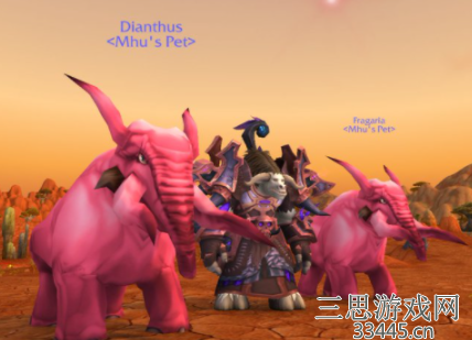 魔兽世界粉色雷象怎么抓-wow粉色雷象猎人宝宝刷取攻略