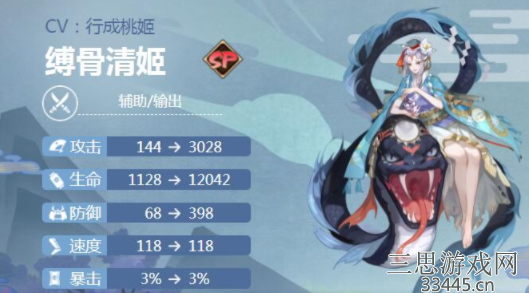 阴阳师缚骨清姬御魂搭配2022-SP缚骨清姬带什么御魂最强