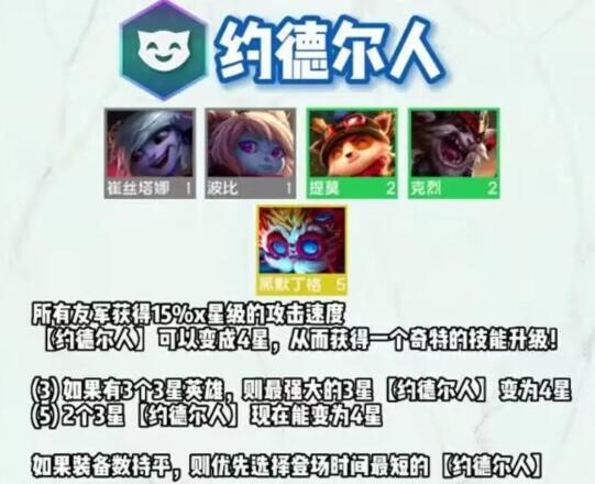 金铲铲之战羁绊属性大全