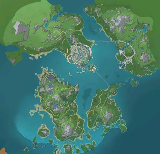 原神枫丹地图全貌